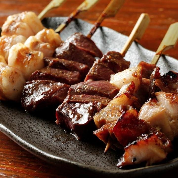自慢のクシ料理も各種用意しております。