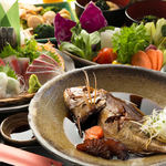 鮮魚と新鮮野菜の料理の数々♪